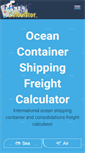 Mobile Screenshot of freight-calculator.com